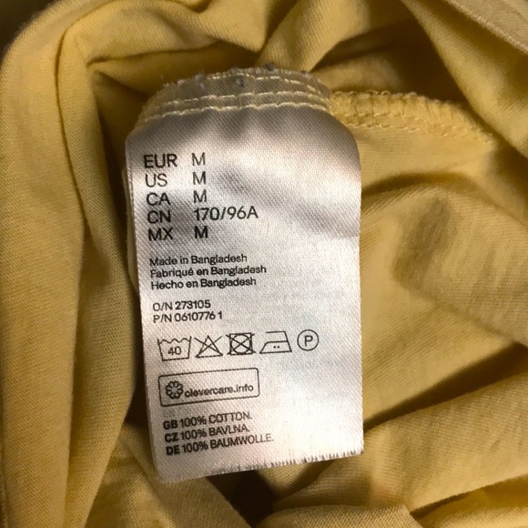 H&M Light YellowTop ☀️ - Picture 6 of 6